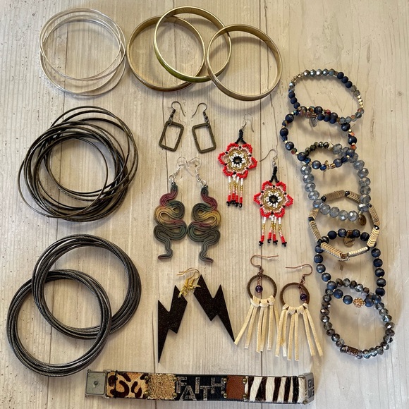 Erimish Red Black Leopard Set